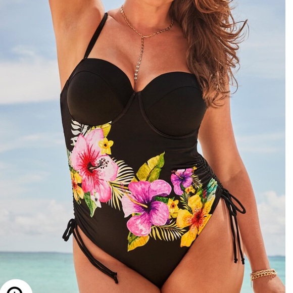 Swimsuits For All Other - Nwt Underwire Side Adjustable One Piece Swimsuits For All size 16 plus size